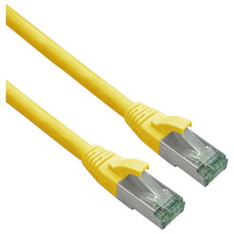 Helos Cable de parche Cat7 Superflex 2m Amarillo AWG 26/7
