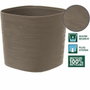 Garden Id Maceta con reserva de agua Respect Taupe 25 x 25 cm