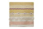 DKD Home Decor Funda Cojín Algodón 60x60x2 Flecos Multicolor
