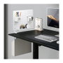 LogiLink Pegboard Office Rail Storage System, blanco