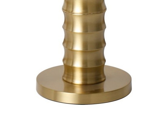 DKD Home Decor Lámpara de Pie Metal y Poliéster Dorado DKD Home Decor Lámpara de Pie Metal y Poliéster Dorado