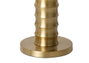 DKD Home Decor Lámpara de Pie Metal y Poliéster Dorado
