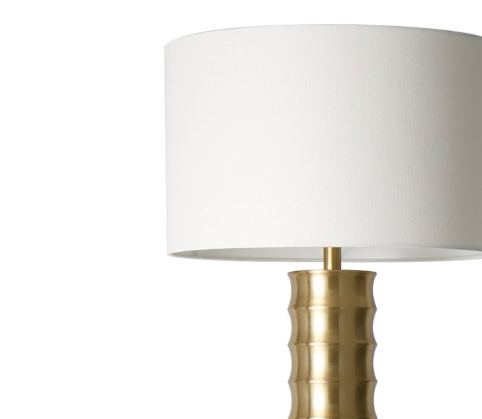 DKD Home Decor Lámpara de Pie Metal y Poliéster Dorado DKD Home Decor Lámpara de Pie Metal y Poliéster Dorado