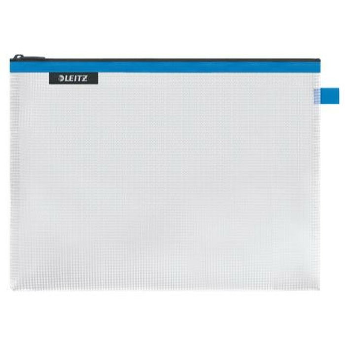 Leitz WOW Bolsita de viaje con cremallera impermeable para cosméticos, 24x17x6 cm, azul Leitz WOW Bolsita de viaje con cremallera impermeable para cosméticos, 24x17x6 cm, azul