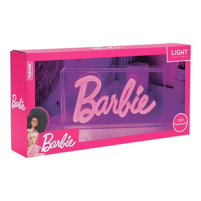 Paladone Lámpara de Luz LED de Neón Barbie - Lámpara Decorativa con Iluminación Neon