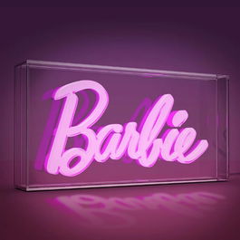 Paladone Lámpara de Luz LED de Neón Barbie - Lámpara Decorativa con Iluminación Neon