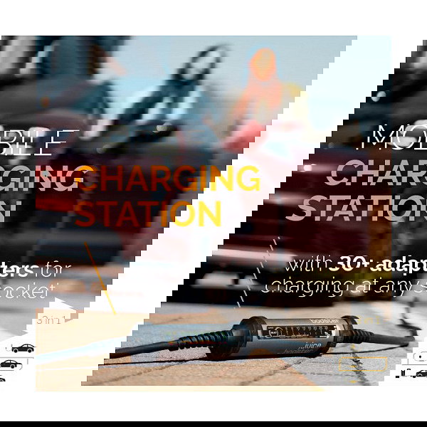 Juice Technology JUICE BOOSTER 2 Traveller Plus EV Set (EU) (anthrazit/schwarz, 1,4 - 22 kW, 3,1 Meter Kabel) Cargador EV Juice Technology JUICE BOOSTER 2 Traveller Plus EV Set (EU) (anthrazit/schwarz, 1,4 - 22 kW, 3,1 Meter Kabel) Cargador EV