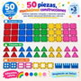 Jugatoys - magnetics Juego de construcción Magnético Castillo 50 piezas