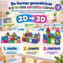 Jugatoys - magnetics Juego de construcción Magnético Castillo 50 piezas