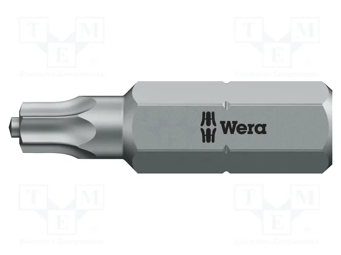 WERA Punta de destornillador Torx® TX15 de 25 mm WERA Punta de destornillador Torx® TX15 de 25 mm
