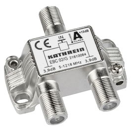 Kathrein EBC 02/G Distribuidor de Señal 3.9dB 2 Salidas 5-1218MHz Conector F