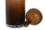 DKD Home Decor Jarrón Moderno Marron Cristal 12.5 x 50.5 x 12.5 cm