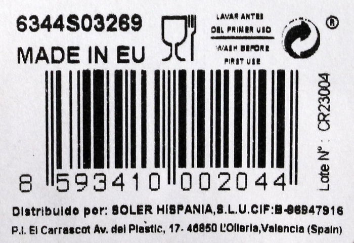 Bohemia Set 4 Copas Coñac Clara 690cc (6 Cajas)