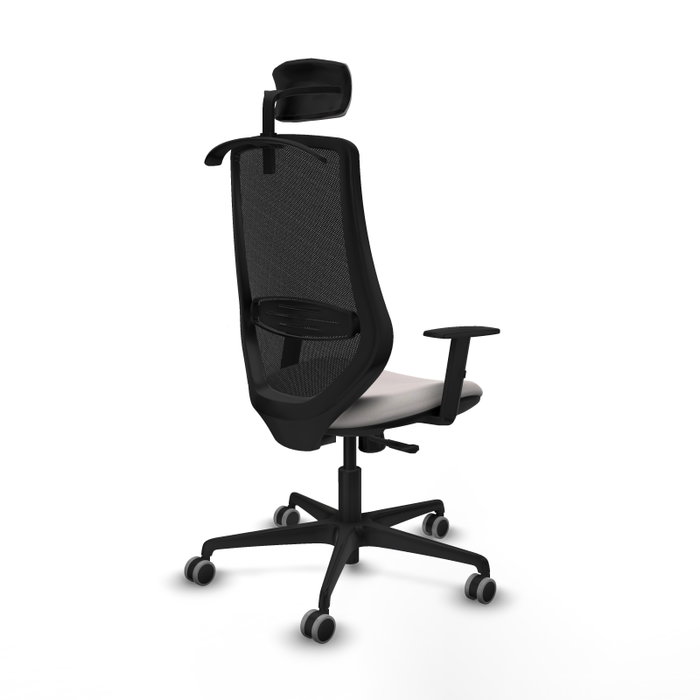 PIQUERAS Y CRESPO Silla de oficina Mardos con mecanismo Sincro Blanco y Negro PIQUERAS Y CRESPO Silla de oficina Mardos con mecanismo Sincro Blanco y Negro