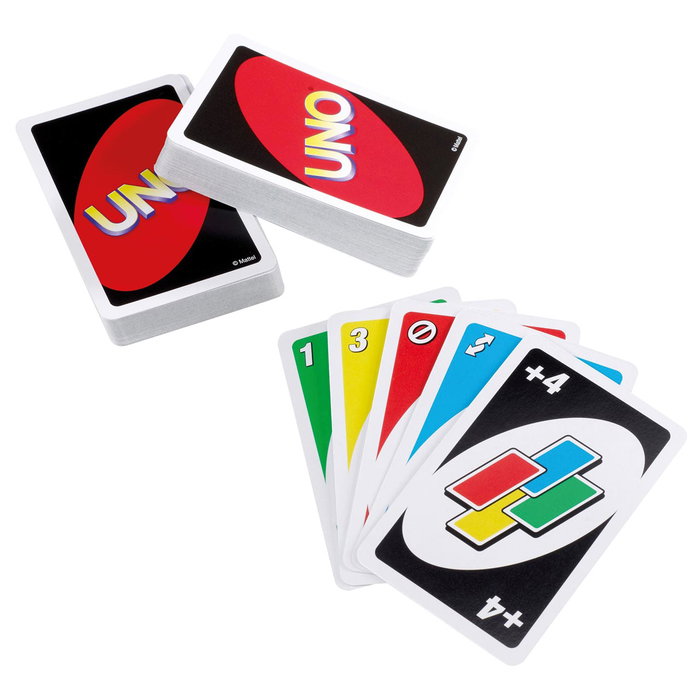 UNO Juego de Cartas W2087 para 2-10 Jugadores, +7 Años UNO Juego de Cartas W2087 para 2-10 Jugadores, +7 Años