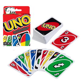 UNO Juego de Cartas W2087 para 2-10 Jugadores, +7 Años