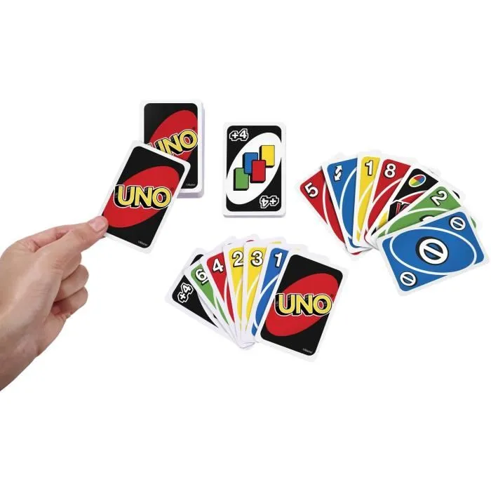 Mattel UNO Juego de Cartas Clásico de 112 piezas Mattel UNO Juego de Cartas Clásico de 112 piezas