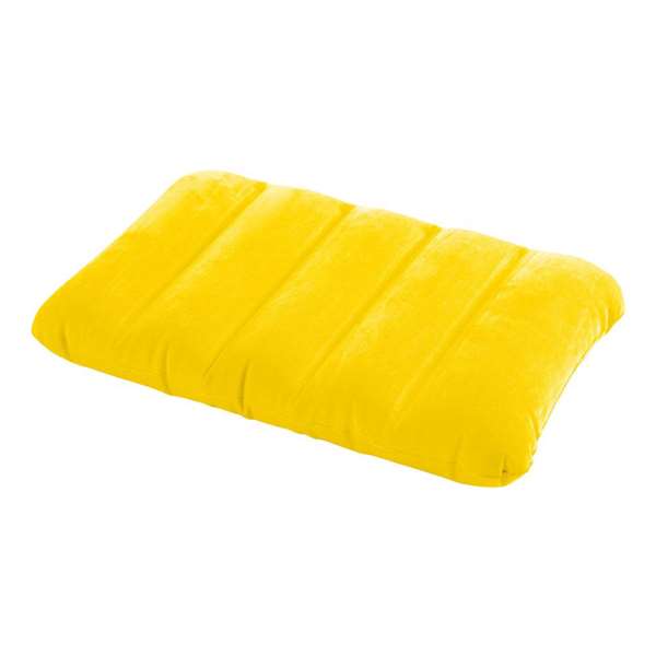 Intex Almohada Flocada PVC Rayon 43x28x9cm Colores Surtidos