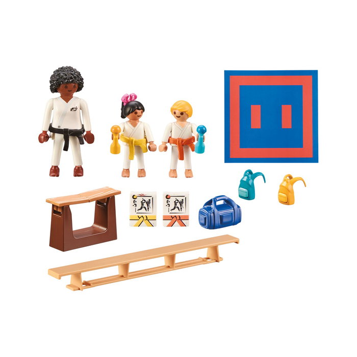 Playmobil Entrenamiento de Karate Sports Action 71186 +4 Años Multilingüe