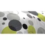 Home Linge Passion Juego de Cama Microfibra BULLES DE REVE Funda Nórdica 140x200 cm + Funda Almohada 63x63 cm Gris