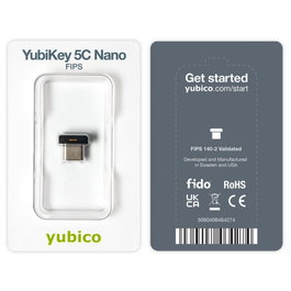 Yubico YubiKey 5C Nano FIPS 140-2 Black S