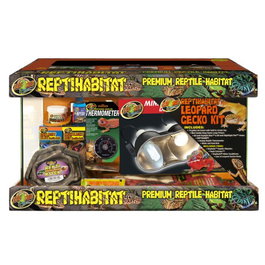 ZooMed ReptiHabitat Leopard Gecko Kit con terrario de 45 litros