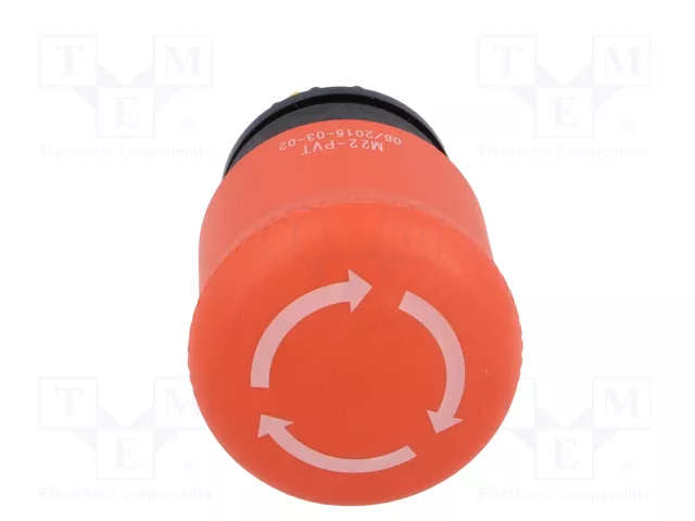 EATON ELECTRIC Interruptor de emergencia RMQ-Titan rojo 22mm