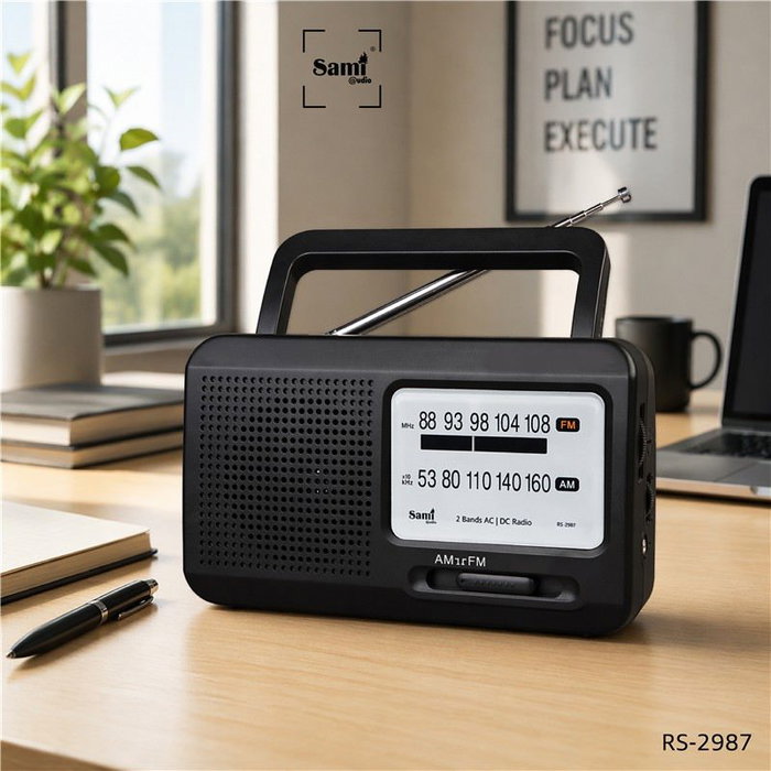 SAMI Radio Sami AC/DC 2 bandas DSP con asa portátil
