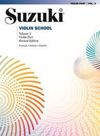 VOLONTE SUZUKI VIOLIN VOL. 3, SUZUKI, S. - VOLONTE