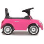 Ociotrends Correpasillos Fiat 500 Rosa 61x38.30x28 cm con Luces y Sonidos