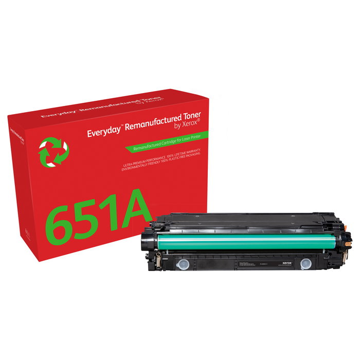 Xerox Everyday Tóner Negro para HP 651A 650A 307A (006R04147) CE340A CE270A CE740A