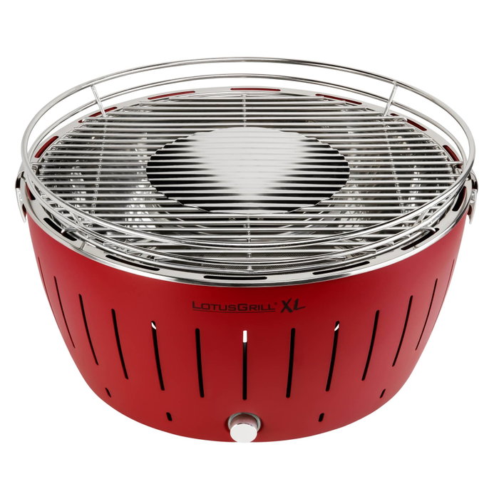 LotusGrill G435 U Rot Barbacoa de Carbón Tetera LotusGrill G435 U Rot Barbacoa de Carbón Tetera