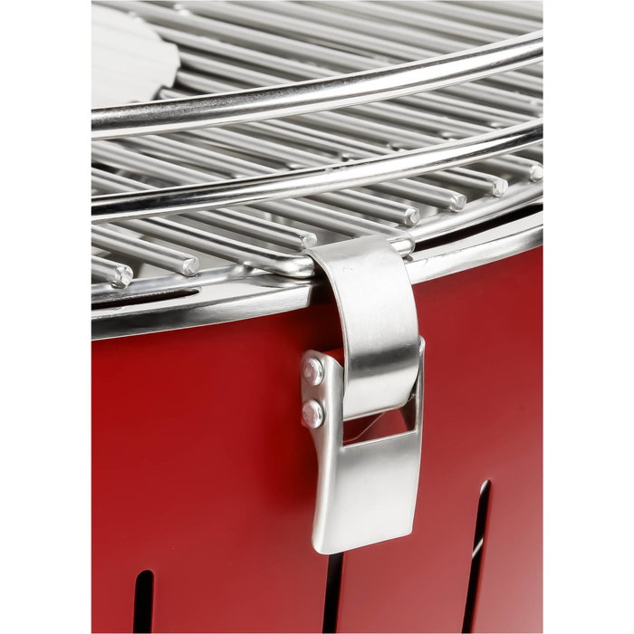 LotusGrill G435 U Rot Barbacoa de Carbón Tetera LotusGrill G435 U Rot Barbacoa de Carbón Tetera