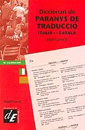 Diccionari de paranys de traducció italià-català, Isabel Turull - ENCICLOPEDIA CATALANA