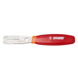 Unior 881701 Herramienta Separador Pastillas Freno Disco y Horquilla Ajuste Rotor, Acero al Carbono