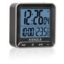 KIENZLE Reloj Despertador Digital Cuadrado con Control por Radio Antracita