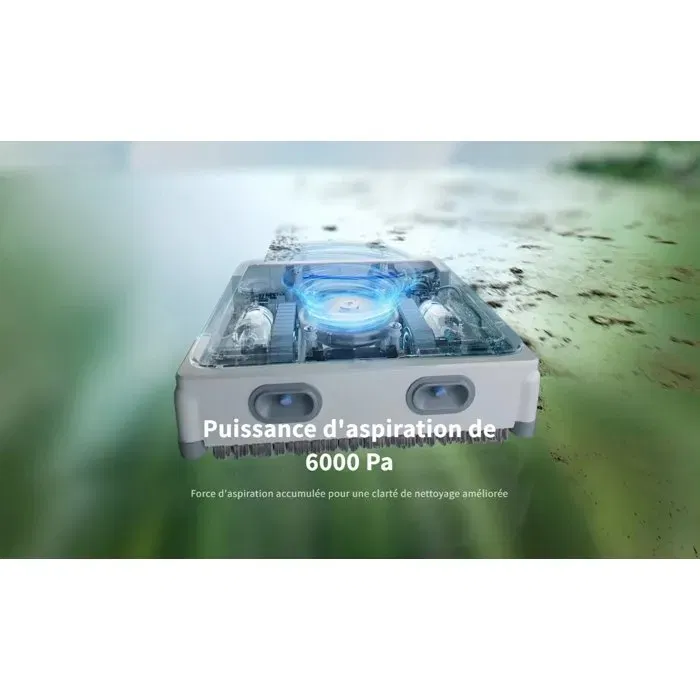 Hutt HUT6971820289989 Robot Limpiacristales W9 3800 Pa 150 ml Blanco