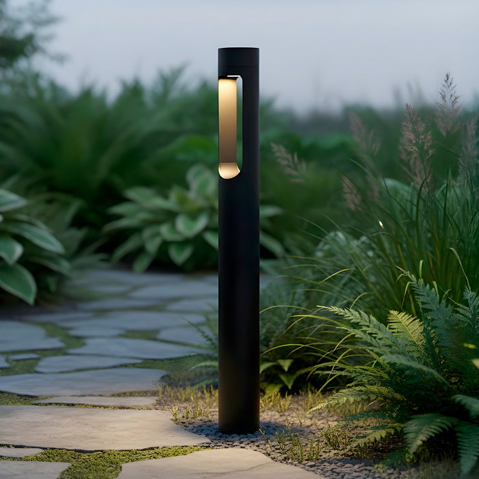Fredericksburg Baliza LED Exterior 90cm 10W 220VAC 3000K Negro Fredericksburg Baliza LED Exterior 90cm 10W 220VAC 3000K Negro