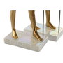 DKD Home Decor Figuras de Resina Egipcias de 7x11,5x36 cm, Pack de 2
