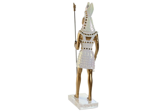 DKD Home Decor Figuras de Resina Egipcias de 7x11,5x36 cm, Pack de 2 DKD Home Decor Figuras de Resina Egipcias de 7x11,5x36 cm, Pack de 2