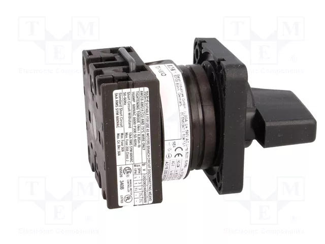 EATON ELECTRIC Interruptor de levas multiposición 20A 0-1-2