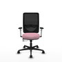 PIQUERAS Y CRESPO Silla de oficina Zulema Rosa con mecanismo Sincro/Traslack