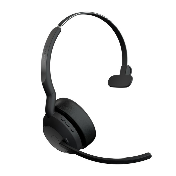 Jabra Evolve2 55 Link380a UC Mono con Base de Carga Negro