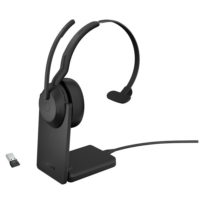 Jabra Link380a UC Mono Stand Evolve2 55 Auriculares para Teléfono y PC con Conexión USB-A Jabra Link380a UC Mono Stand Evolve2 55 Auriculares para Teléfono y PC con Conexión USB-A
