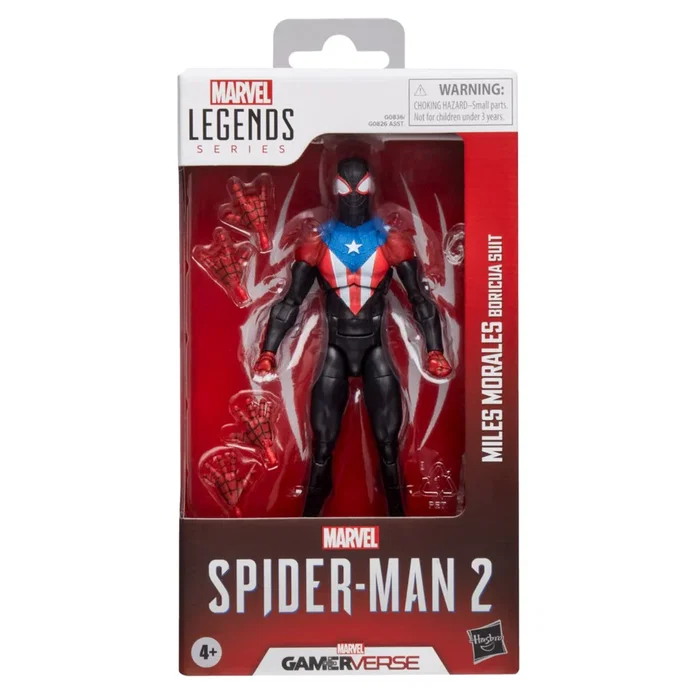 Hasbro Marvel Legends Miles Morales Boricua Suit Spider-Man 2 de 15 cm