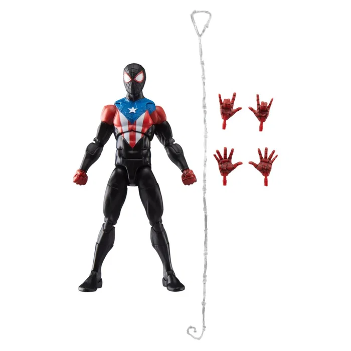 Hasbro Marvel Legends Miles Morales Boricua Suit Spider-Man 2 de 15 cm