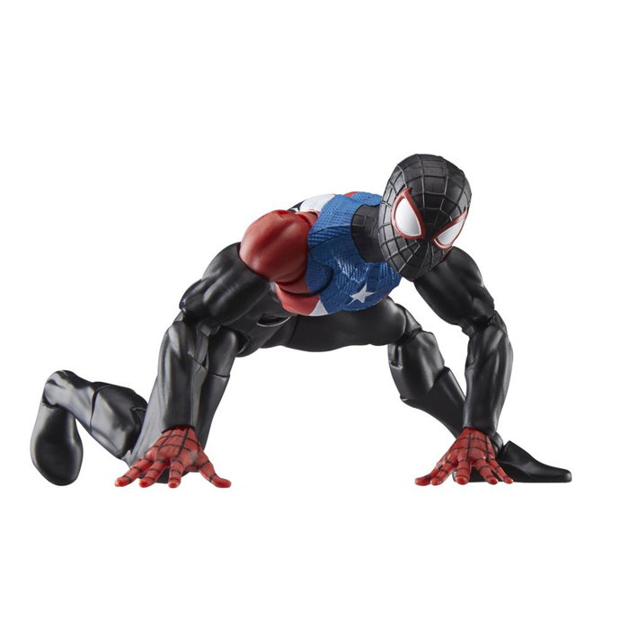 Hasbro Figura Marvel Legends Miles Morales Spider-Man Traje Boricua Escala 15cm Videojuego Gamerverse