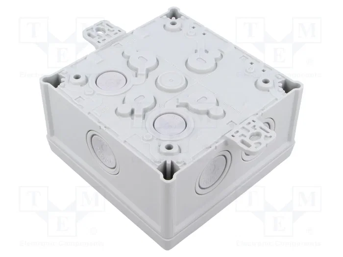 SPELSBERG ABOX-060-AB-6 Caja de conexiones IP66 gris SPELSBERG ABOX-060-AB-6 Caja de conexiones IP66 gris