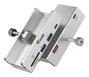 Equip Hub USB 3.2 Gen 1 con pinza ajustable, 5 puertos y lector de tarjetas, Aluminio