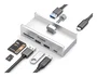 Equip Hub 128968 con 5 puertos, USB-A, USB-C y lectores de tarjetas
